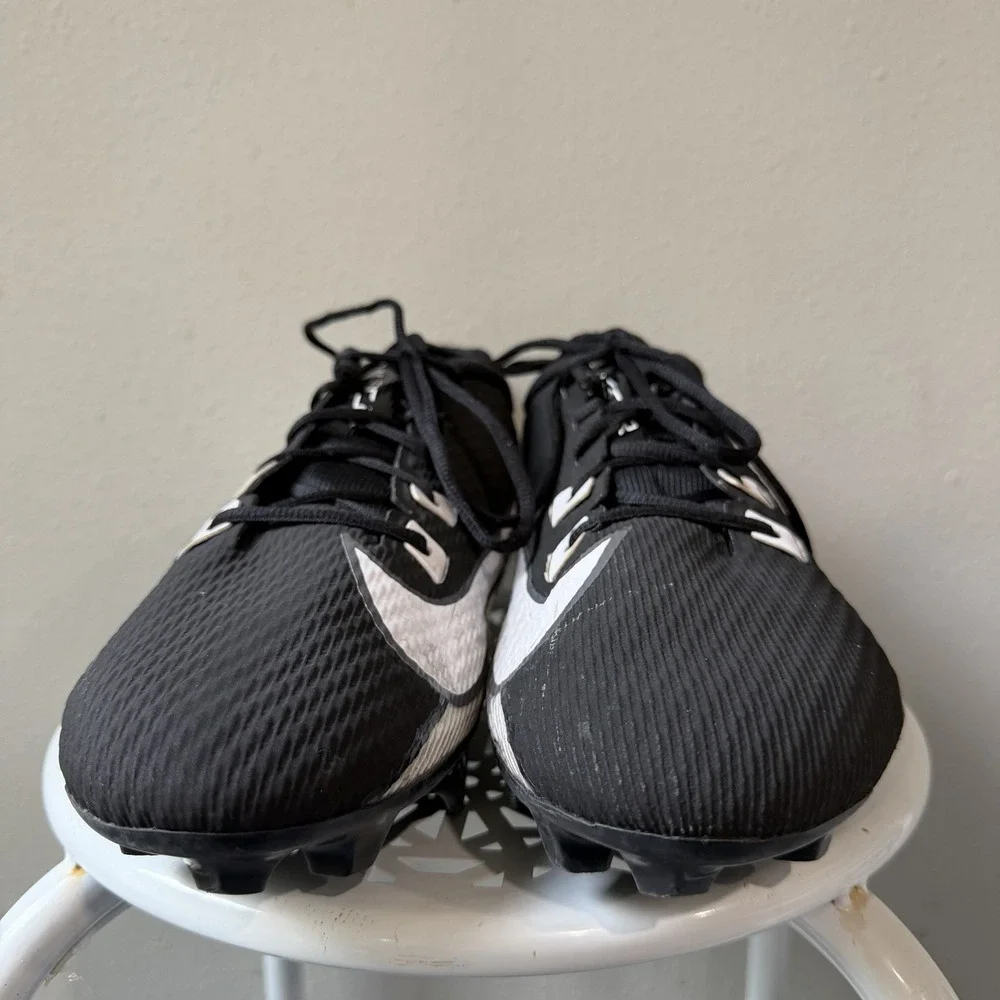 Nike Vapor Edge Speed 360 2 Black White Football DA5455 001 Mens Size 14